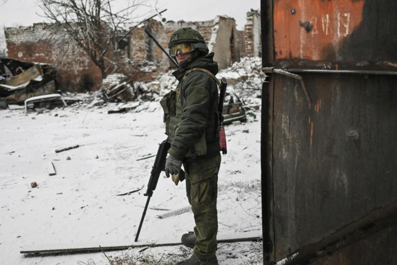 Военнослужащий ВС РФ в зоне СВО