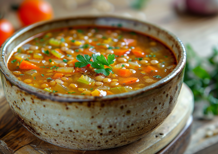 Постный суп с чечевицей и овощами: сытное и полезное блюдо для поста
