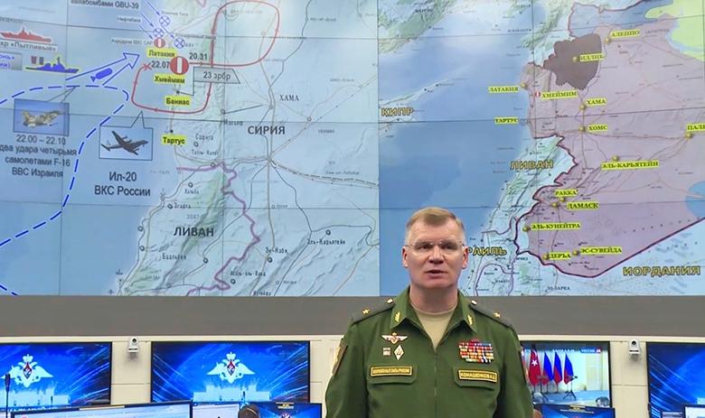 Официальный представитель министерства обороны РФ генерал-майор Игорь Конашенков
