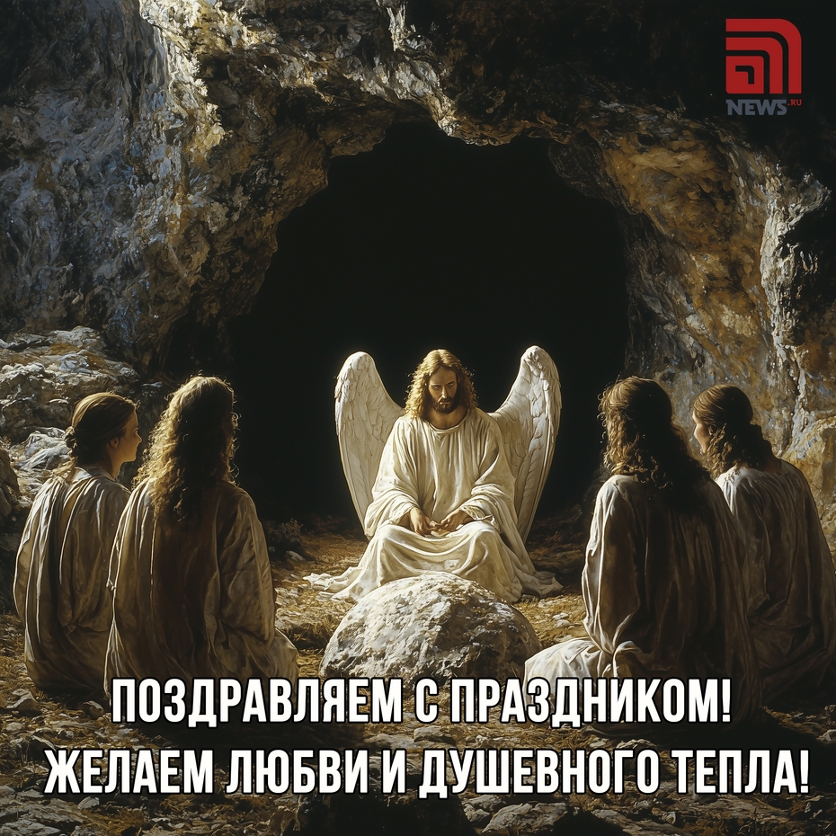 Бесплатная открытка на День жен-мироносиц