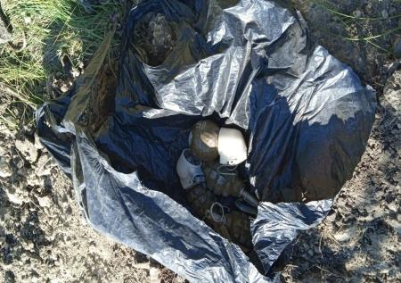 В ЛНР нашли крупный схрон с оружием и боеприпасами