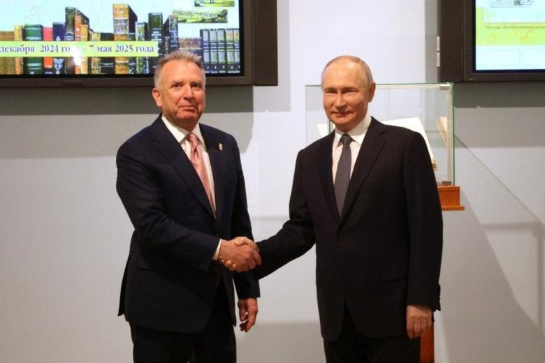 Владимир Путин и Стивен Уиткофф