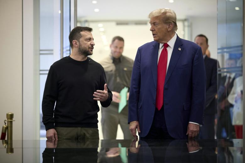 Дональд Трамп и Владимир Зеленский