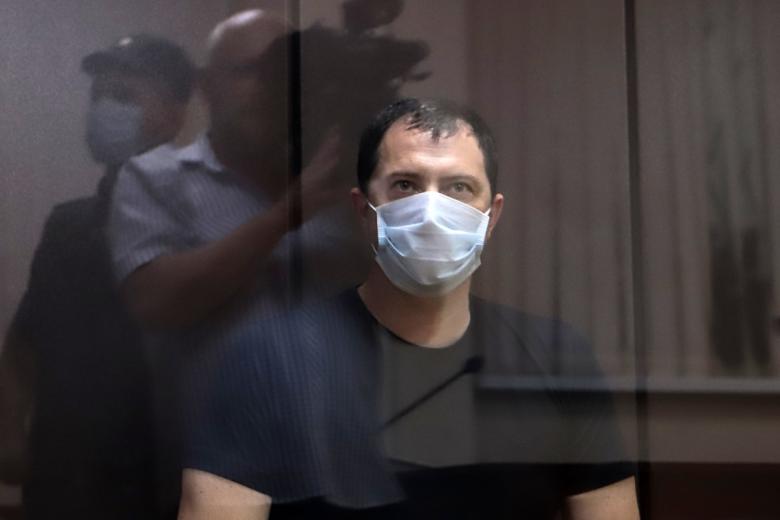 Алексей Сафонов на судебном заседании