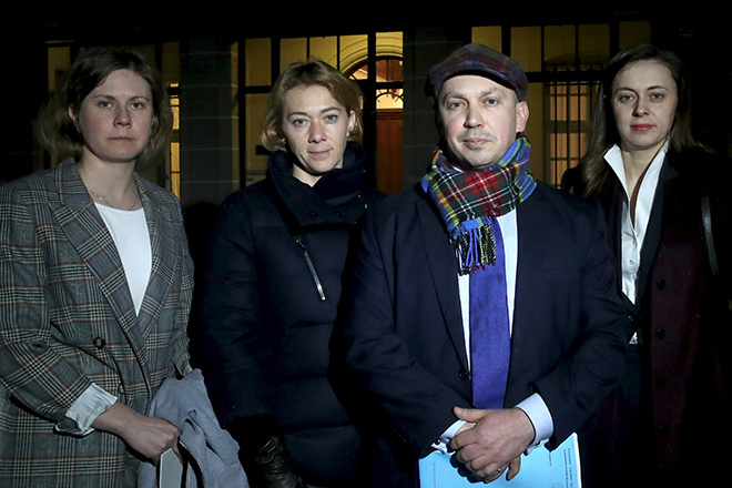 Яна Романова, Ольга Зайцева, Алексей Панич и Ольга Вилухина