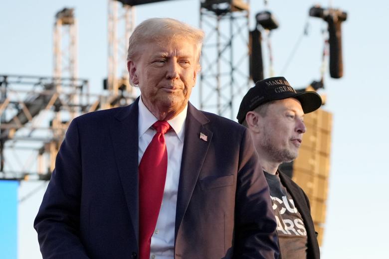 Дональд Трамп и Илон Маск