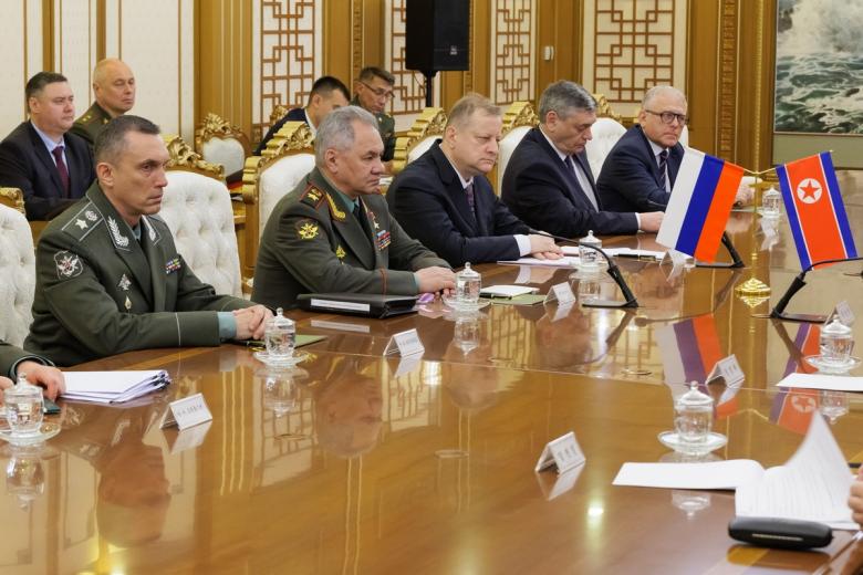 Визит министра обороны РФ С. Шойгу в КНДР