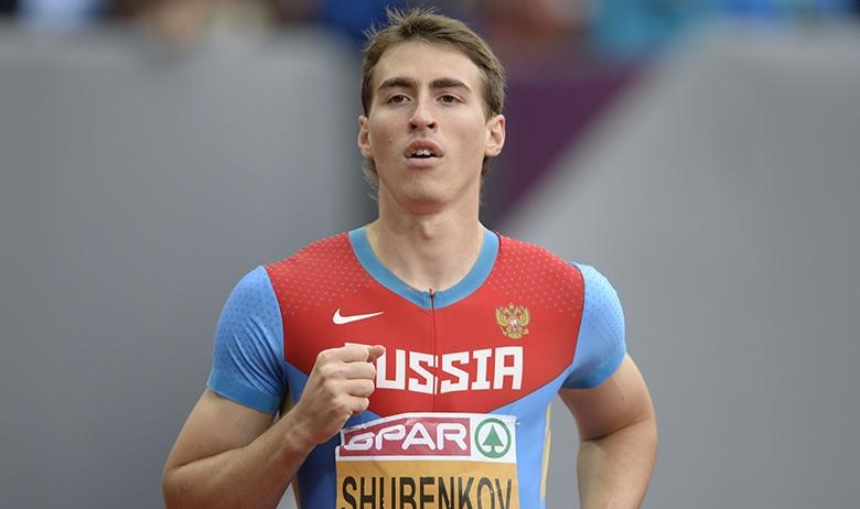 Российский барьерист Сергей Шубенков