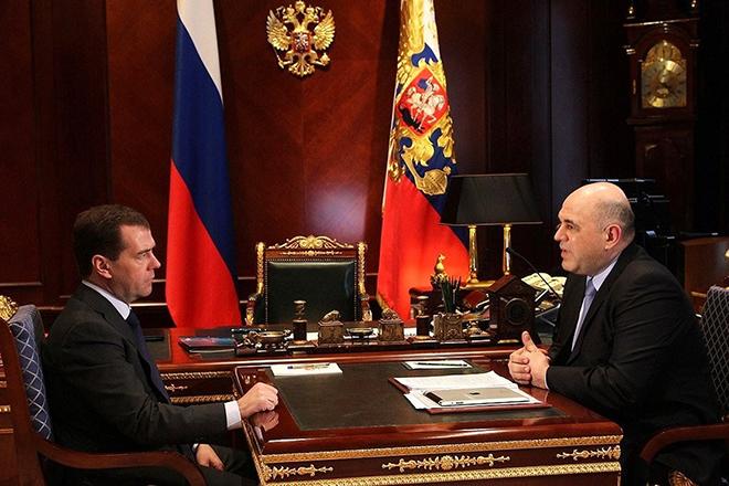 Дмитрий Медведев и Михаил Мишустин