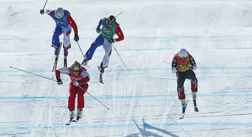 Сергей Ридзик (Россия), Кевин Друри (Канада), Франсуа Плайс (Франция) и Жан-Фредерик Шапюи (Франция)