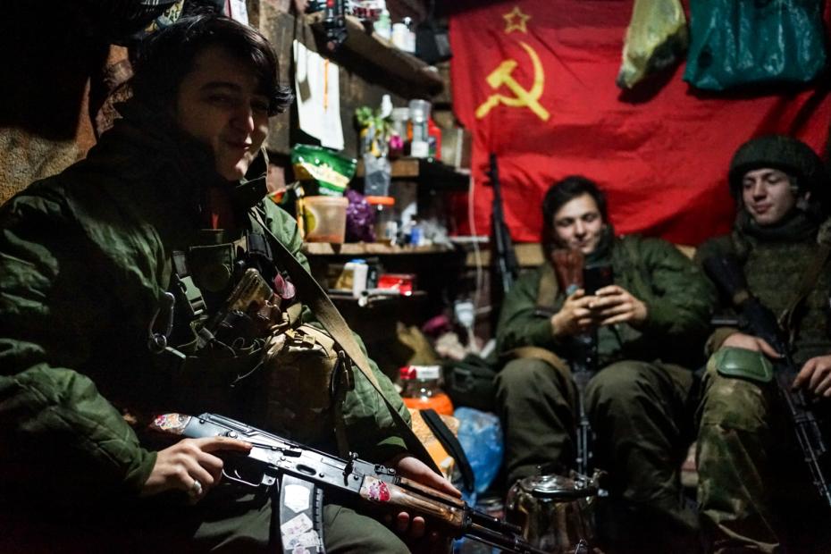 Молодые добровольцы-нацболы в составе интербригады