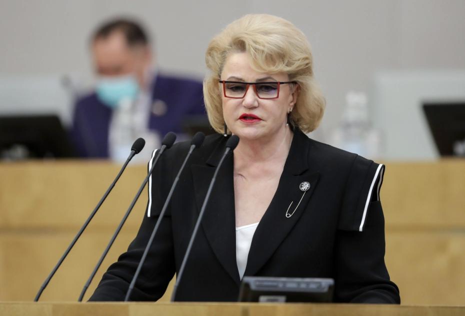 Председатель комитета Государственной думы РФ по вопросам семьи, женщин и детей Нина Останина