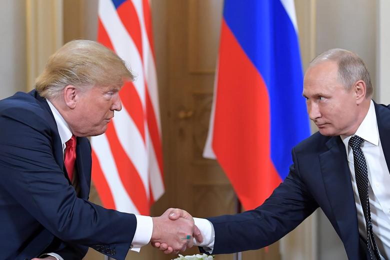 Владимир Путин и Дональд Трамп