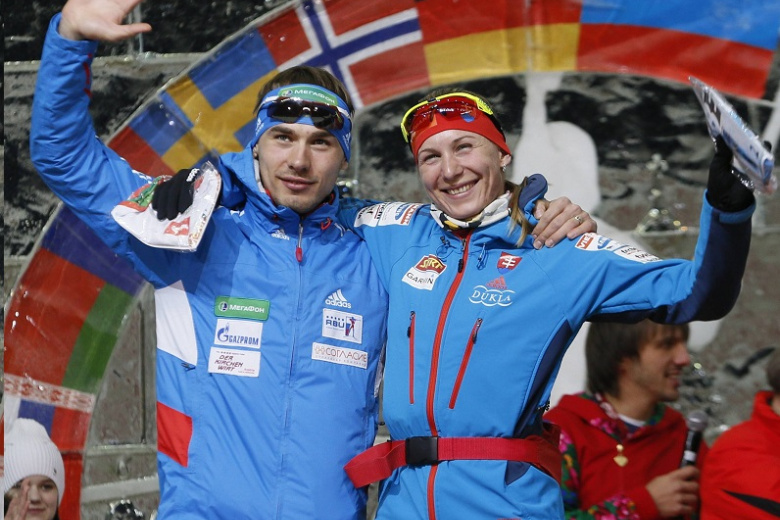 Антон Шипулин и Анастасия Кузьмина