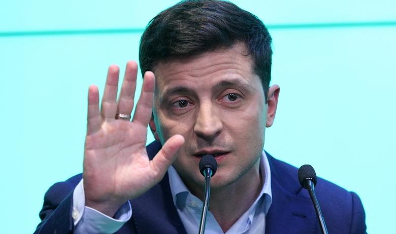 Избранный президент Украины Владимир Зеленский