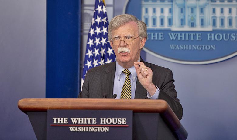 Советник президента США по вопросам национальной безопасности Джон Болтон
