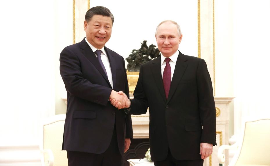 Си Цзиньпин и Владимир Путин