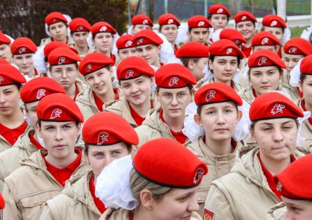 Юнармейцы Подмосковья съездили к коллегам в ДНР
