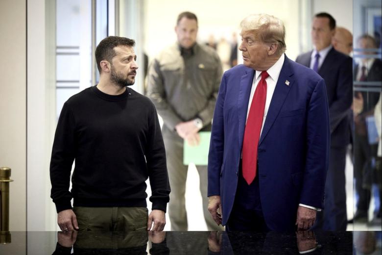 Владимир Зеленский и Дональд Трамп