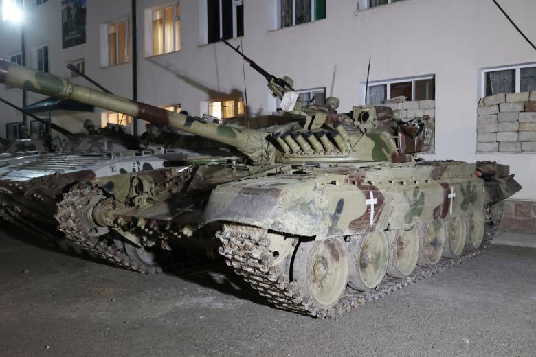 Изъятое в Карабахе вооружение