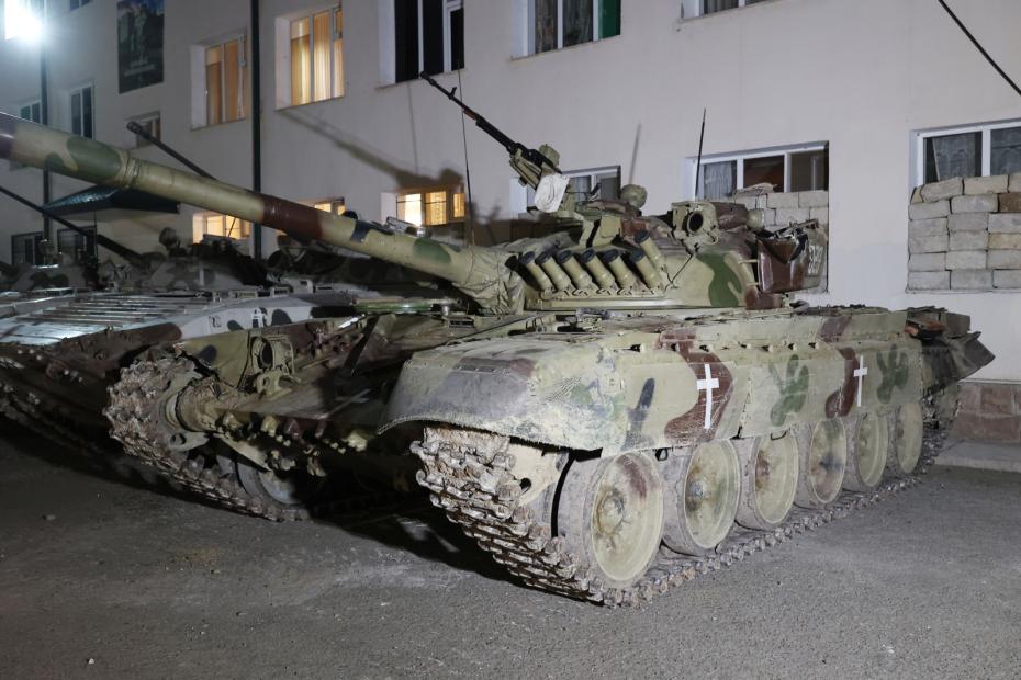 Изъятое в Карабахе вооружение