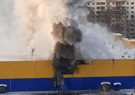 Уголовное дело возбудили после поджога во второй «Ленте» в Томске