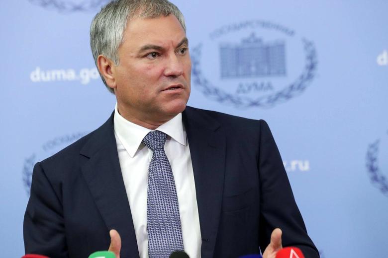 Спикер Госдумы Вячеслав Володин