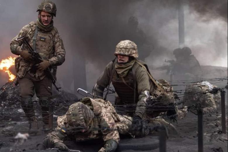 Военнослужащие ВСУ