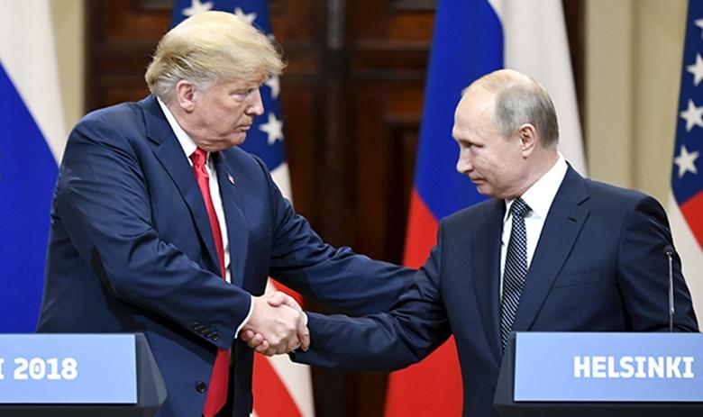 Дональд Трамп и Владимир Путин