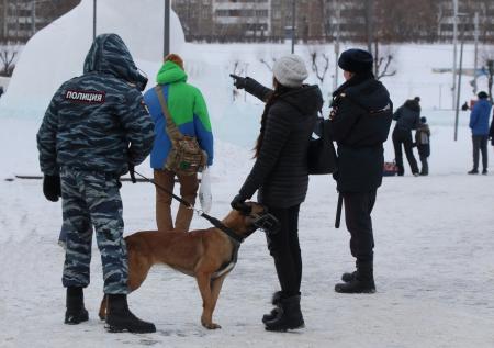 На улицах Железногорска заметили человека с ружьем