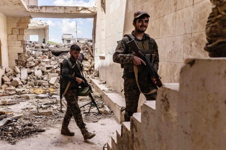 Бойцы «Сирийской национальной армии»