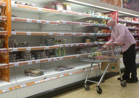 В Великобритании рост цен на продукты побил 13-летний рекорд