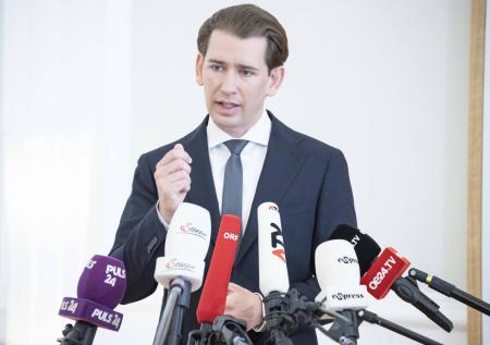 Канцлер Австрии Себастьян Курц объявил о своей отставке