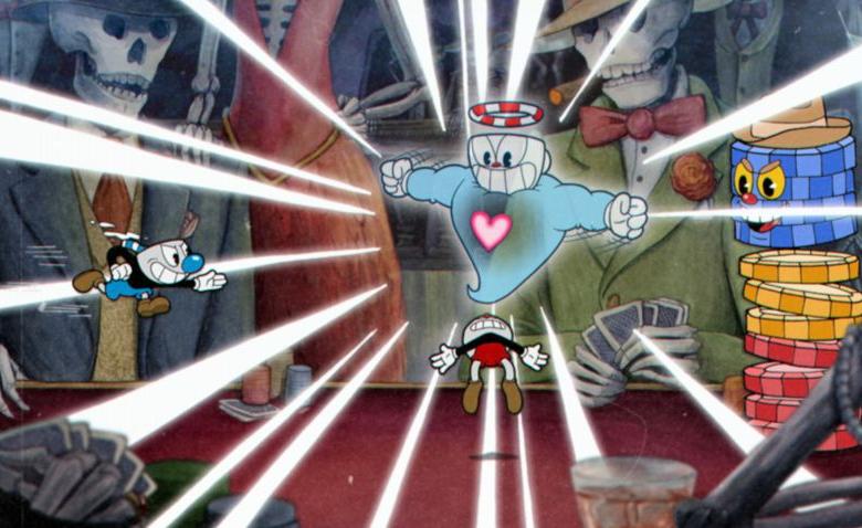 Скриншот из игры Cuphead