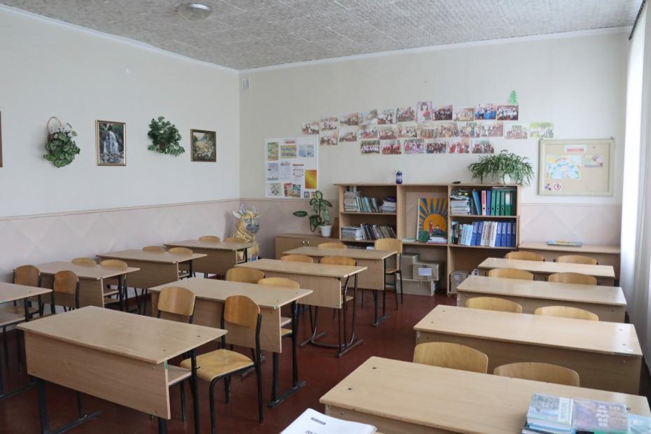 Парты в родном кабинете