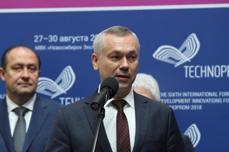 Губернатор Новосибирской области Андрей Травников
