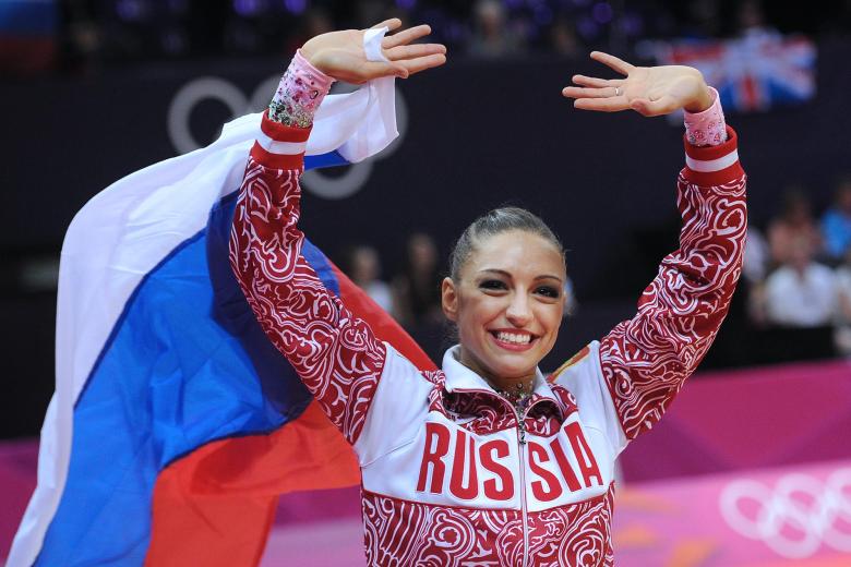 Российская гимнастка Евгения Канаева