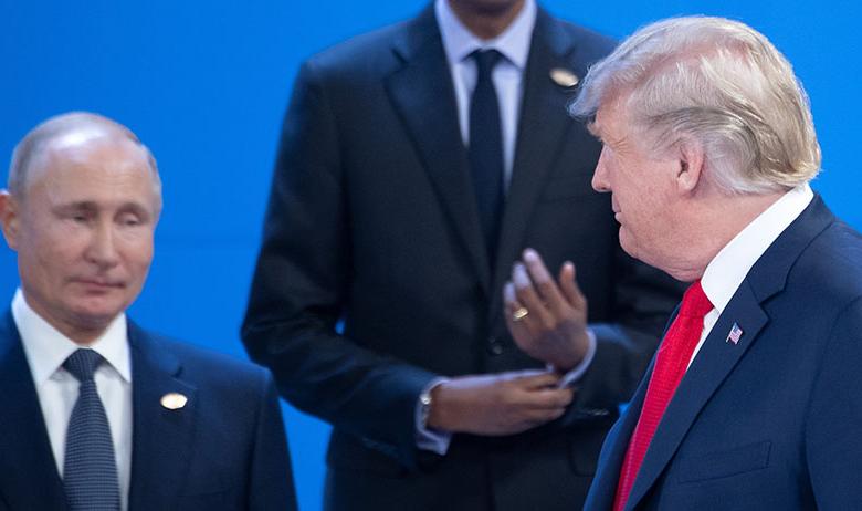 Владимир Путин и Дональд Трамп