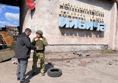 Соловьёв приехал в Мариуполь с главой ДНР Пушилиным
