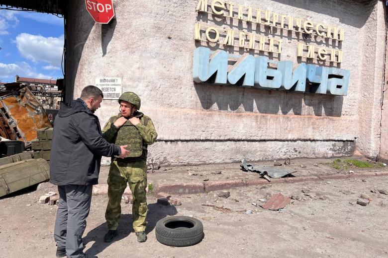 Денис Пушилин, Владимир Соловьёв
