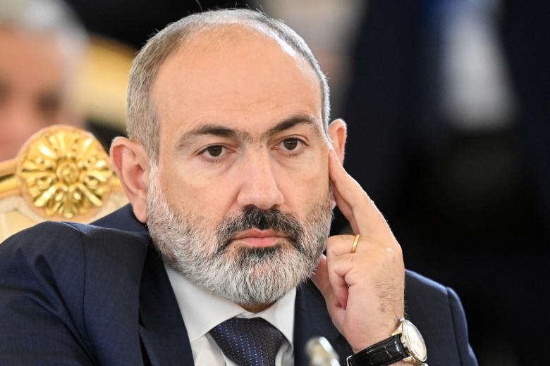 Премьер-министр Армении Никол Пашинян на заседании Высшего Евразийского экономического совета (ВЕЭС) в расширенном составе в Большом Кремлевском дворце