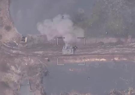 Появились кадры уничтожения танков Leopard 2 ВСУ