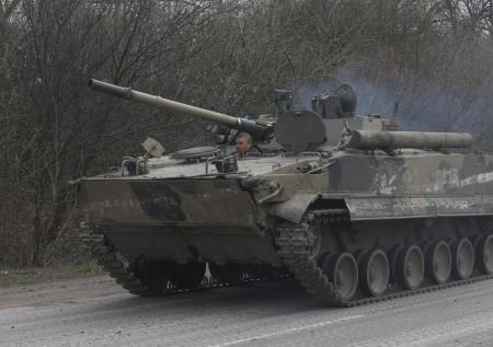 Российские артиллеристы обстреляли украинскую военную базу в Очакове