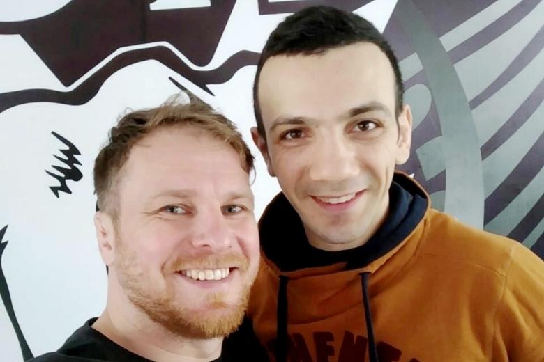 Михаил Германович и Зограб Оганян