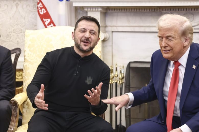 Владимир Зеленский и Дональд Трамп