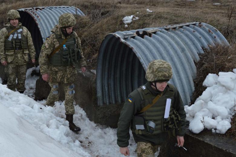Военнослужащие ВСУ