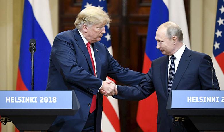 Дональд Трамп и Владимир Путин