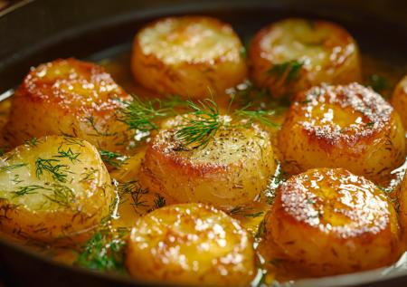 Жаренная на сале картошка: хрустящая классика с дымком