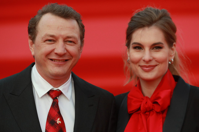 Марат Башаров с женой Елизаветой