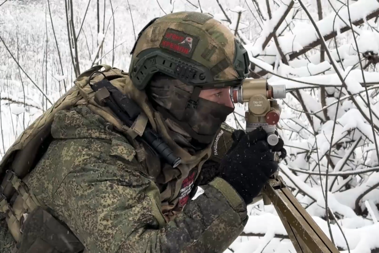Военнослужащий ВС РФ в зоне СВО